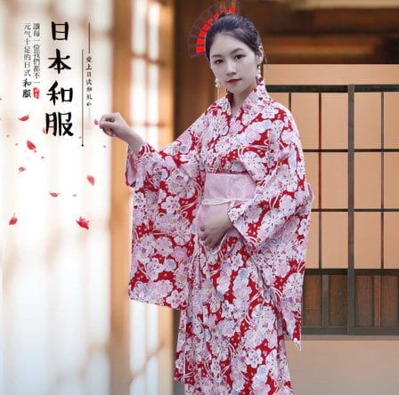 Kimono coloré femme