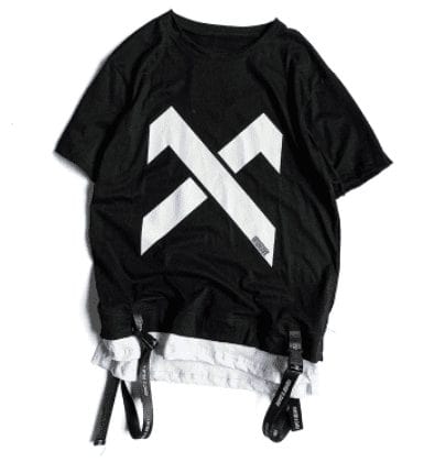 XS / Noir T-shirt techwear