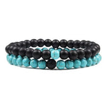 Bracelet japonais bleu clair