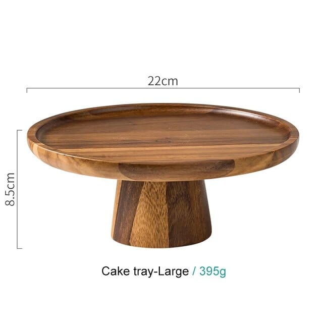 Moyen Assiette Japonaise Bois