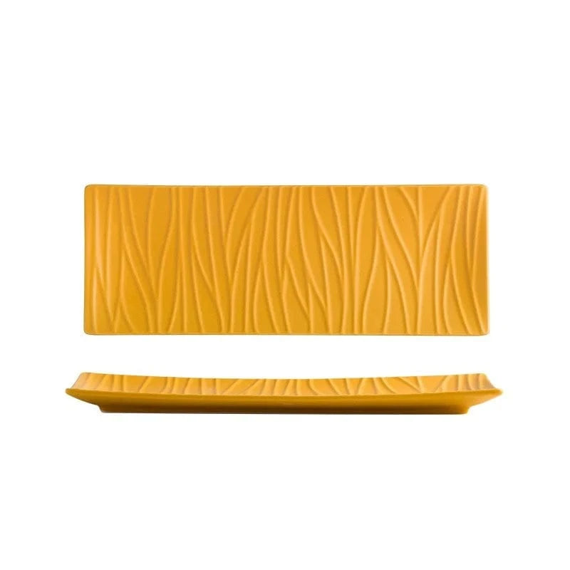 Design / Orange Assiette Sushi