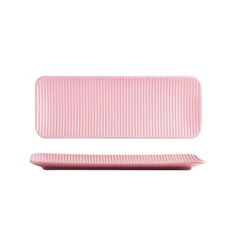 Classique / Rose Assiette Sushi