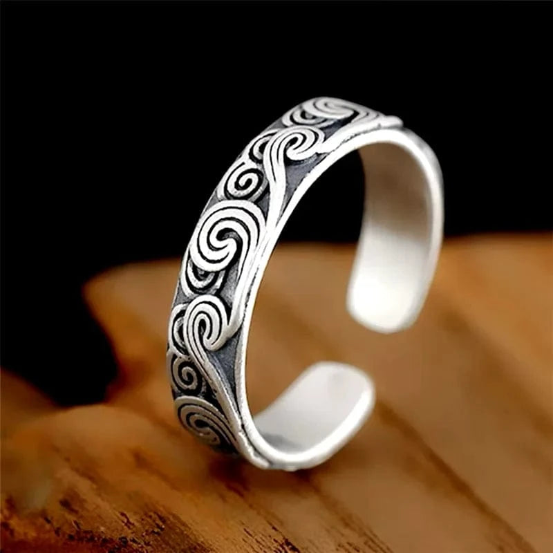 Bague vague japonaise