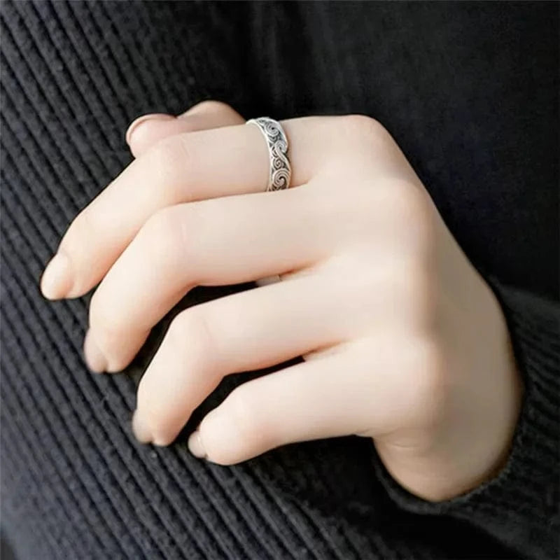 Bague vague japonaise