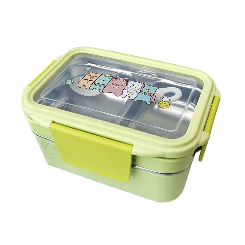 Vert Bento Japonais Kawaii