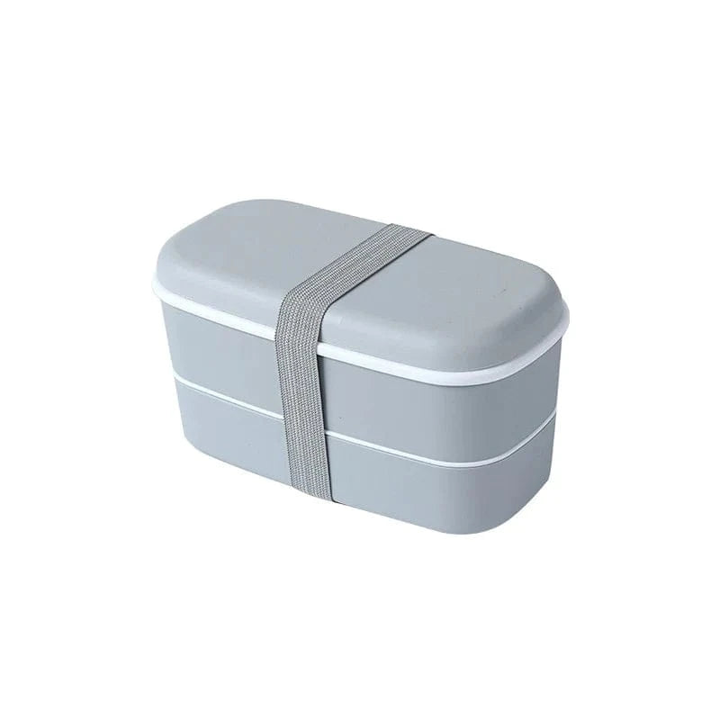 Gris Boite Bento Japonais
