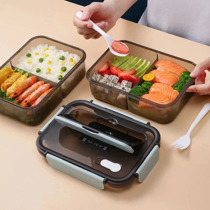 Bleu Boite à Repas Bento