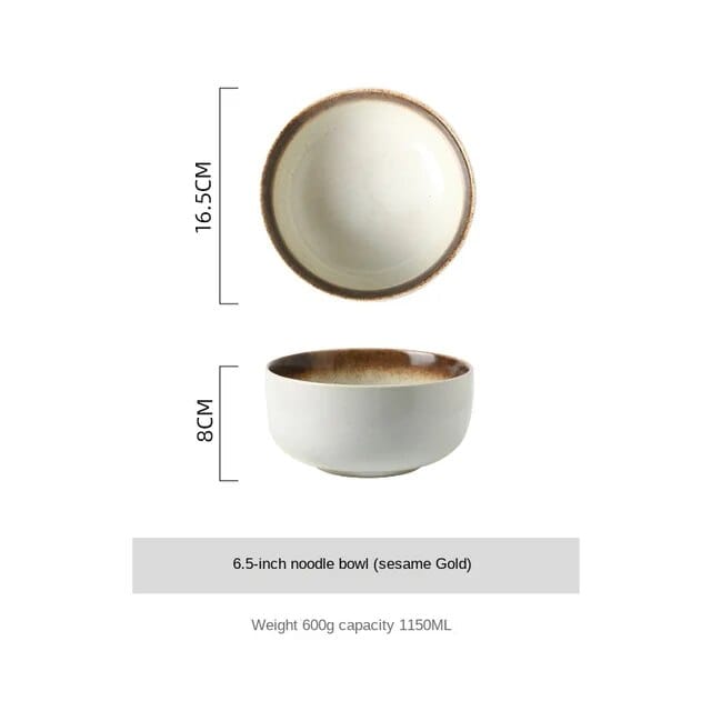 Blanc Bol Japonais Raku