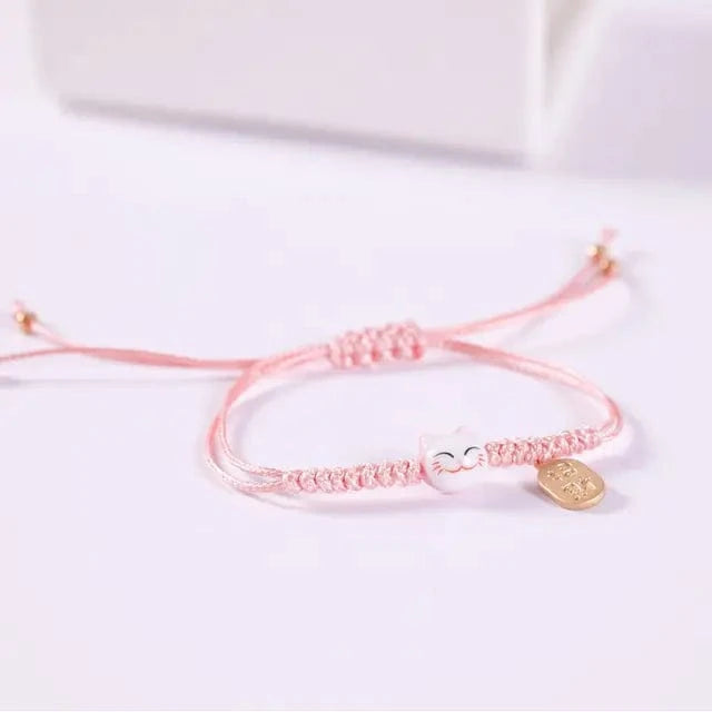 Rose Bracelet Japonais Porte Bonheur