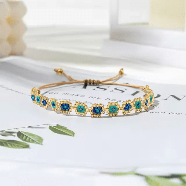 Bracelet fleur Miyuki