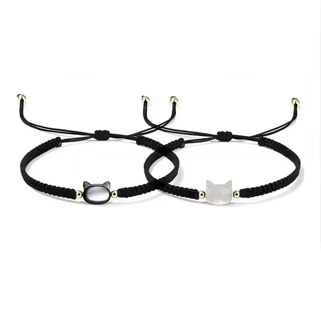 2 bracelets Bracelet chat japonais
