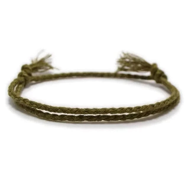 Bracelet kumihimo 2 fils