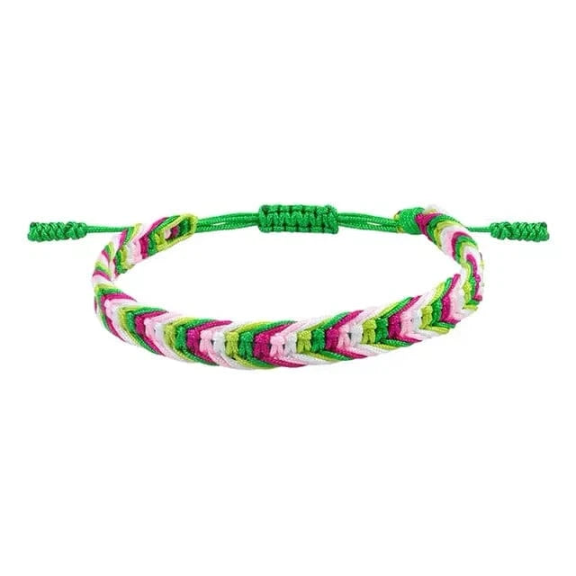 4 Bracelet kumihimo 4 fils