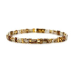 Bracelet miyuki tila perles plates