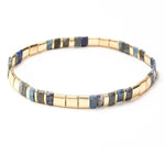 Bracelet miyuki tila bleu