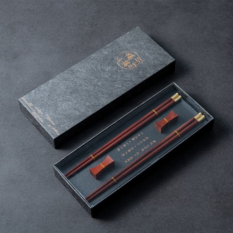 Bois de santal rouge Coffret Baguettes Japonaises