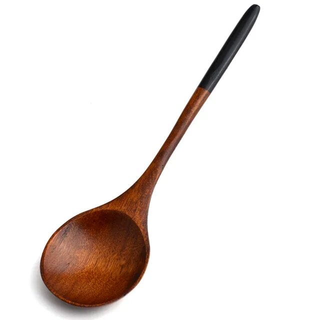Noir Cuillère en Bois Japonaise