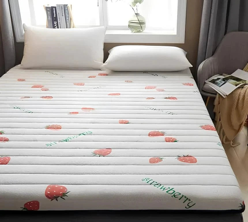 90 x 200 x 4 cm / Fraise Futon 1 Place