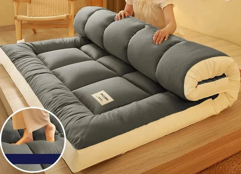 90 x 200 cm / Gris foncé Futon 2 places