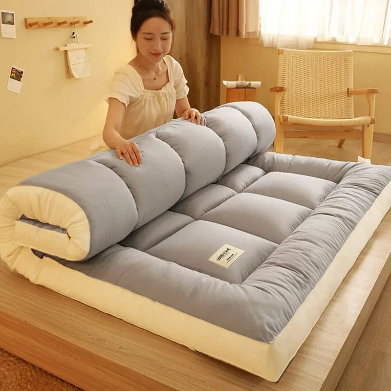 90 x 200 cm / Gris Futon 2 places