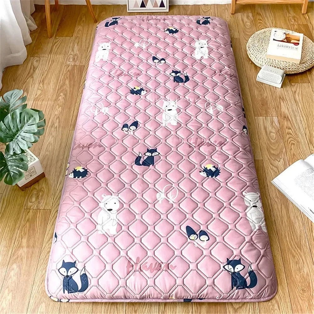 90 x 195 x 3 cm / Rose Futon Enfant