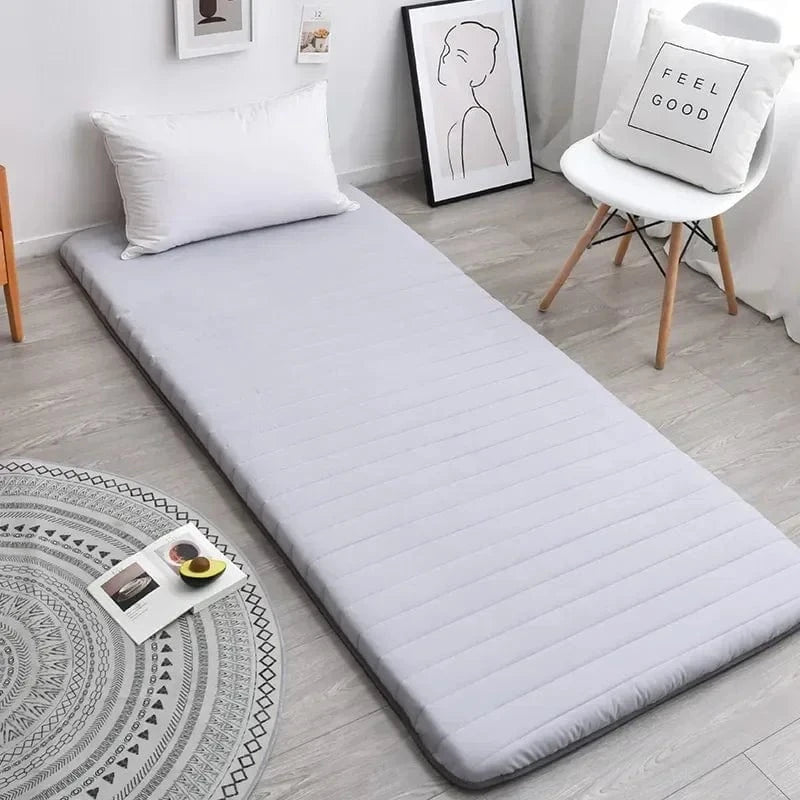 80 x 190 cm / Gris Futon Shiatsu