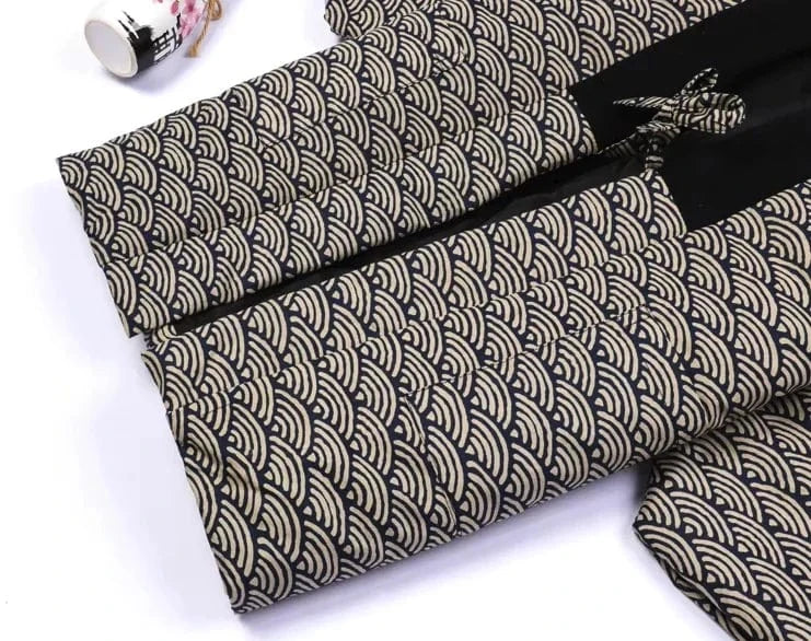 Hanten homme motif seigaiha