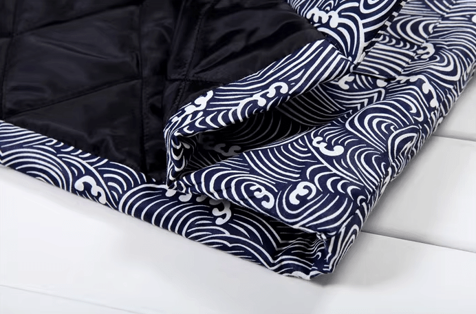 Hanten homme motif vague