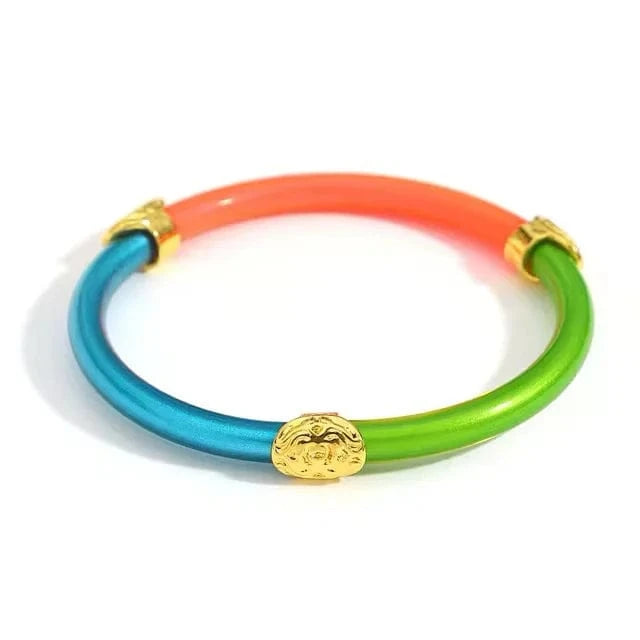 2 Joncs bouddhiste multicolore