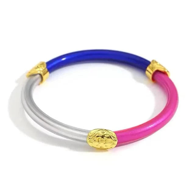 1 Joncs bouddhiste multicolore