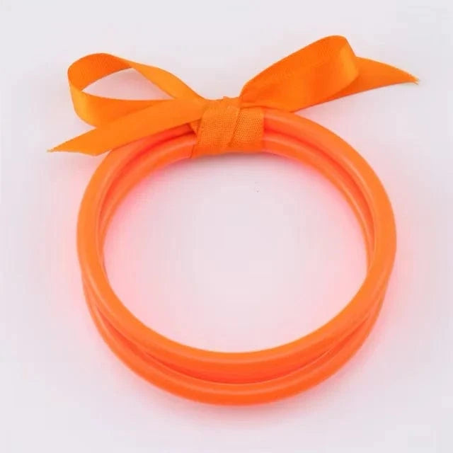 Orange Joncs bouddhiste plastique