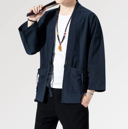 Kimono Bleu Homme 'Seiryū'