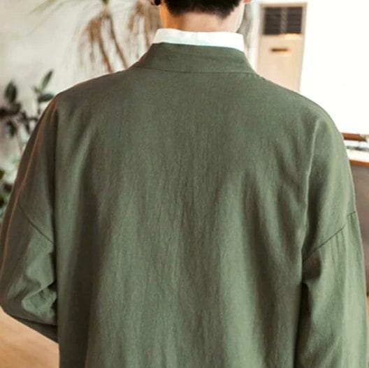 Kimono Vert Homme 'Midori No Yume'