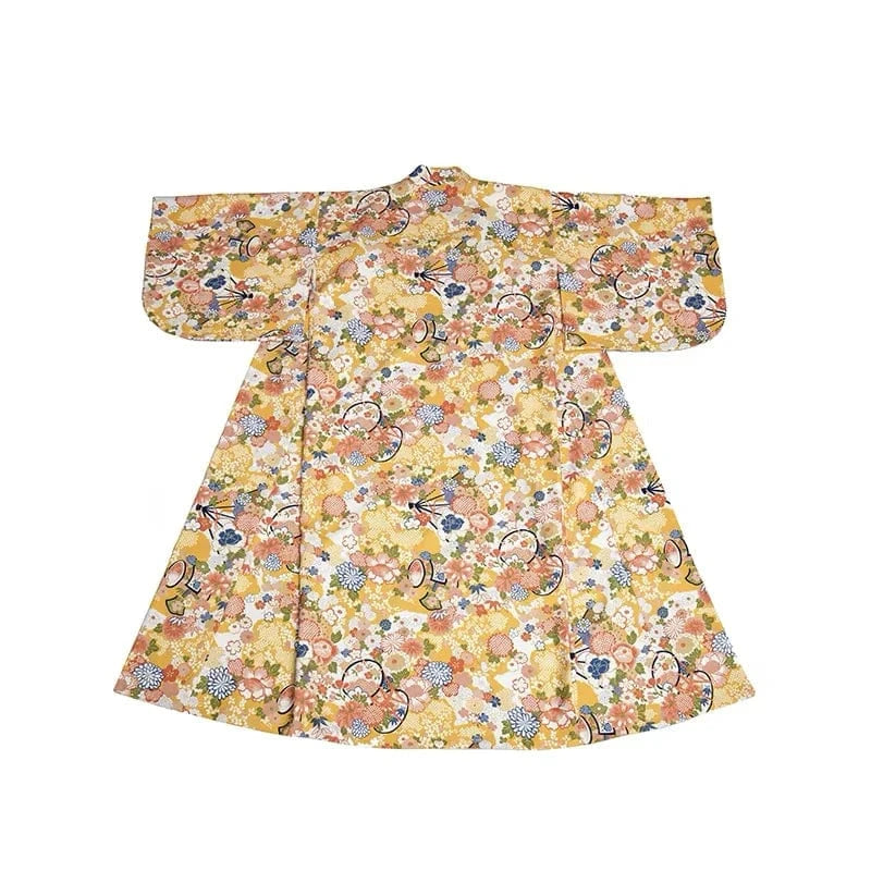Kimono Houmongi jaune