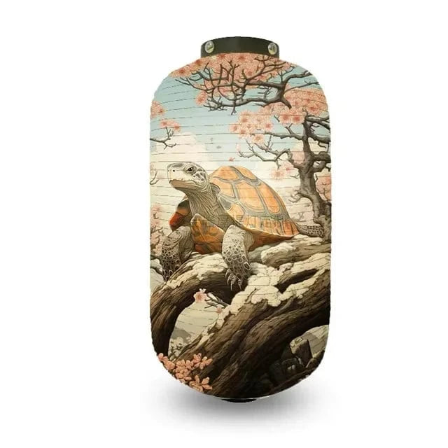 2 / 28 cm Lanterne japonaise Tissu