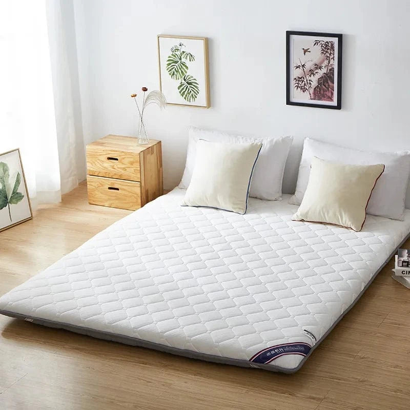 150 x 200 cm / Blanc Lit Futon Japonais