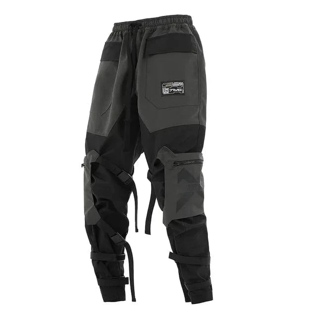 M / Gris Pantalon Techwear & Streetwear