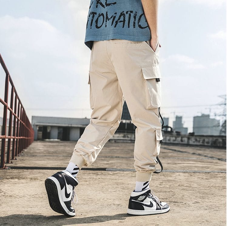 Pantalon Streetwear Beige