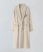Peignoir kimono homme beige