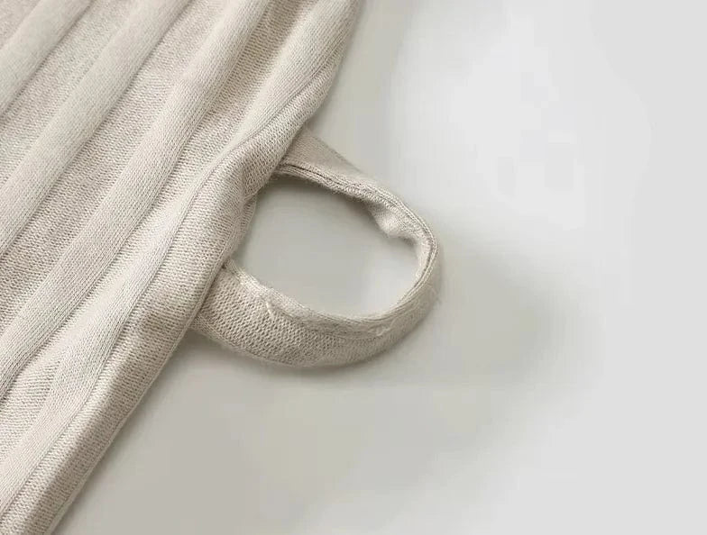 Peignoir kimono homme beige