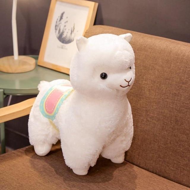 35 cm / Blanc Peluche Alpaga Kawaii