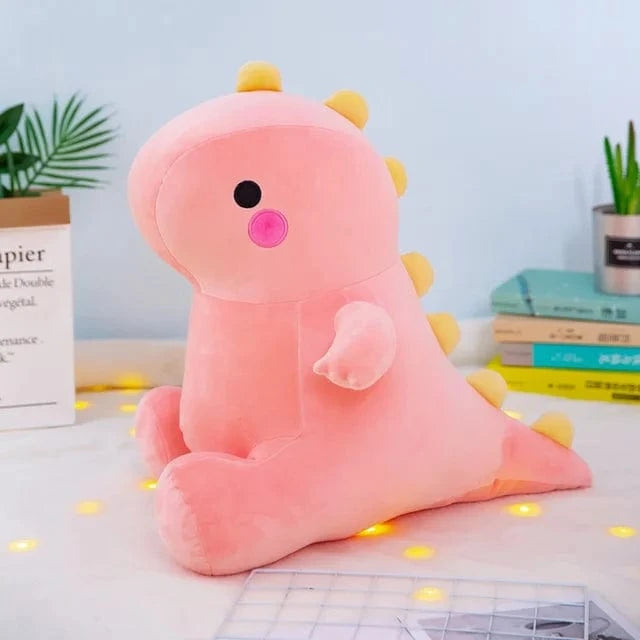 Rose Peluche Kawaii Dinosaure