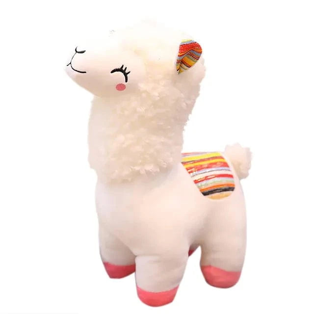Blanc Peluche Lama Kawaii