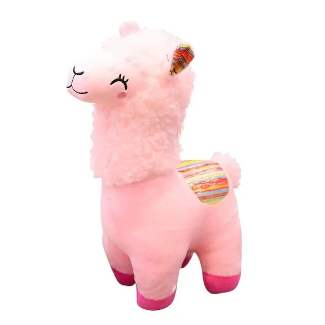 Rose Peluche Lama Kawaii