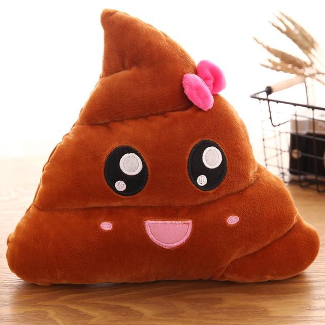 20 cm / Fille Peluche emoji caca Kawaii