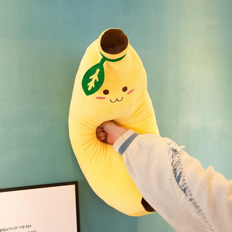 Peluche géante banane