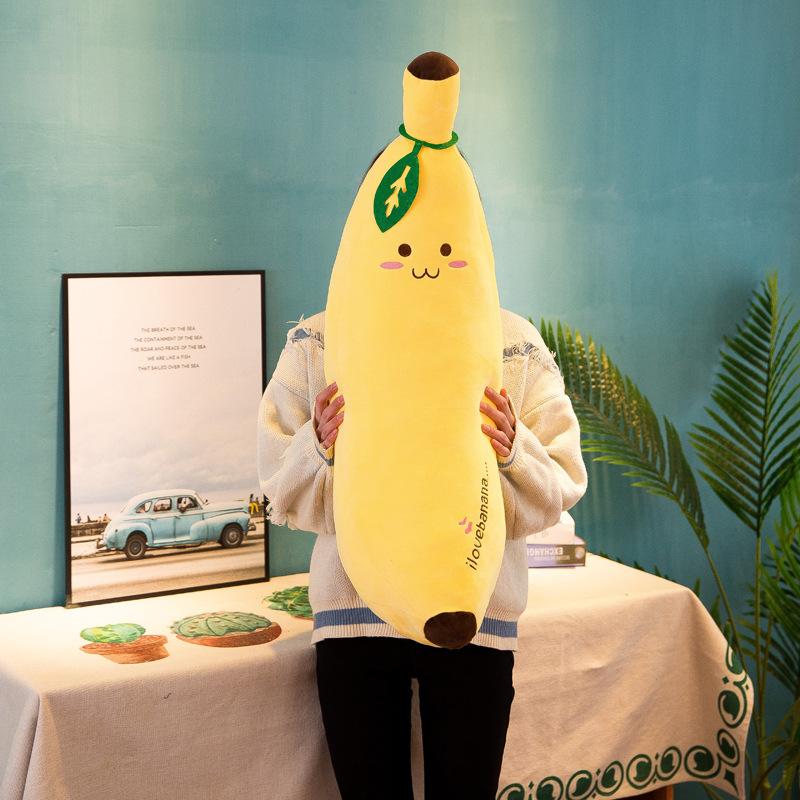 Peluche géante banane