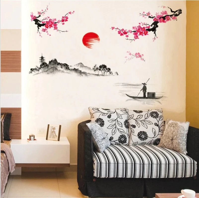 Stickers Arbre Japonais