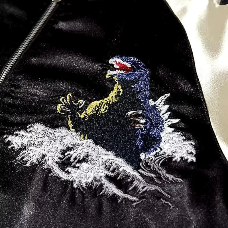 Sukajan Godzilla X Mothra