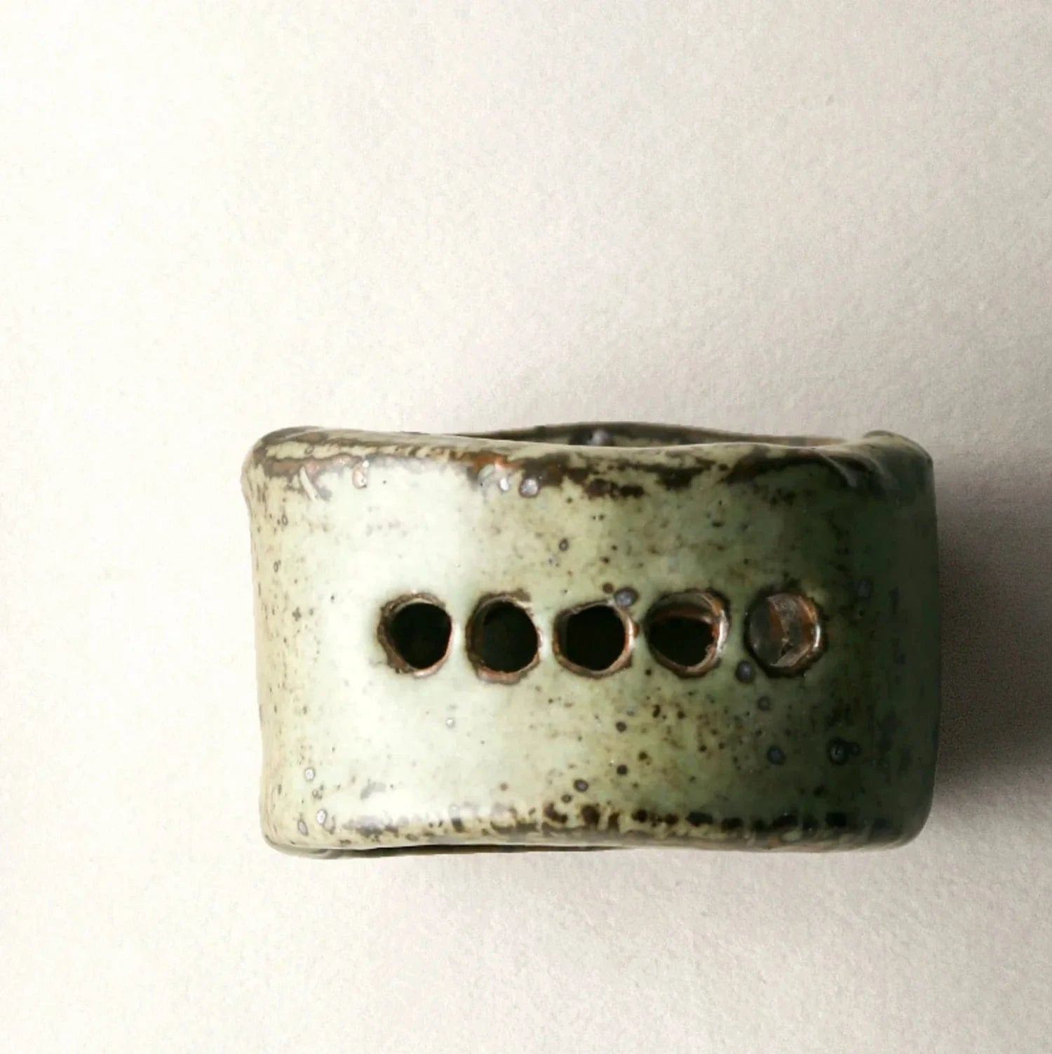 Vert Support en céramique ikebana